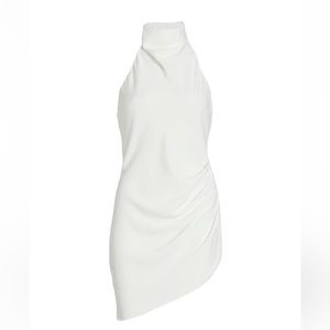 Samba Ruched Halter Minidress